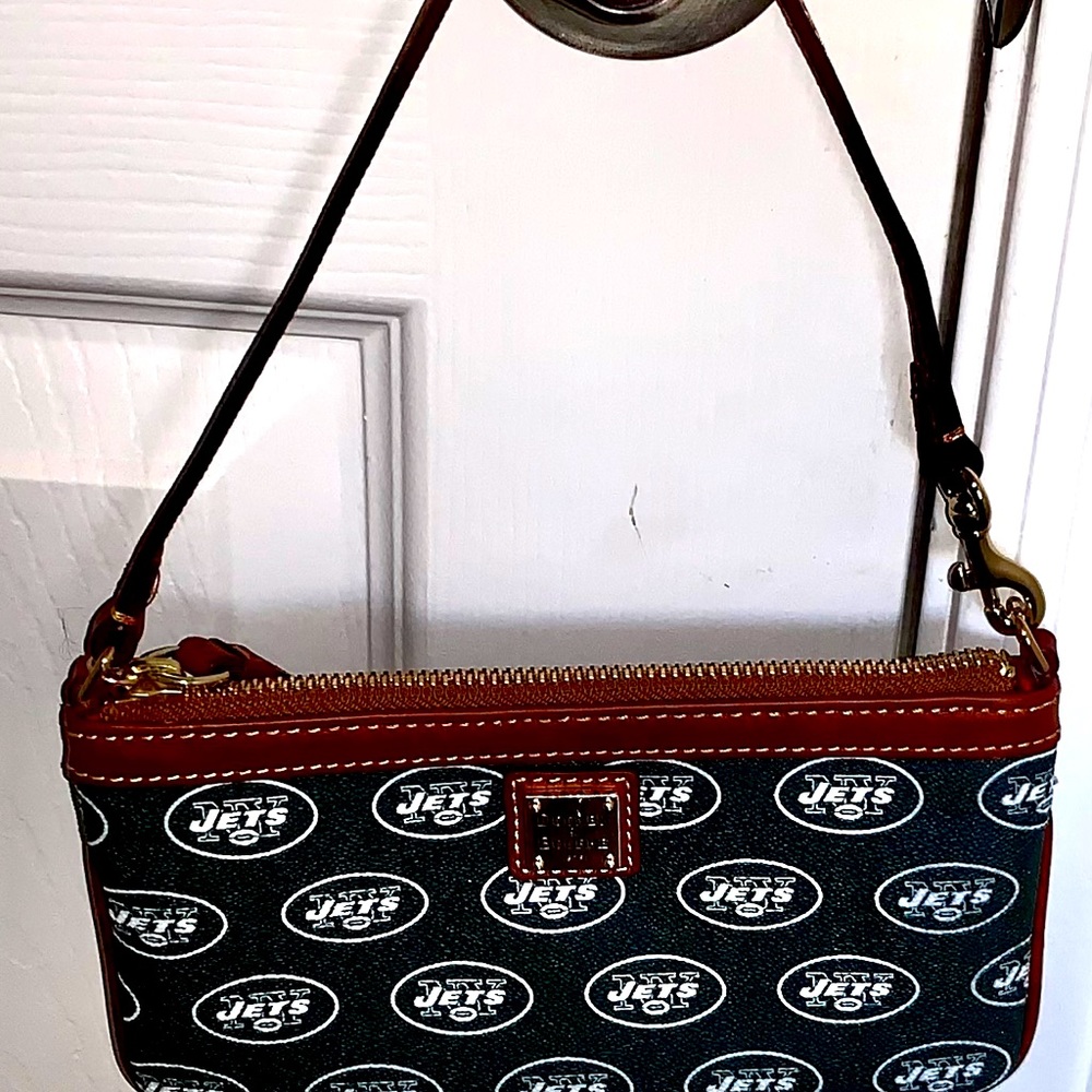 DOONEY & BOURKE NY JETS MINI PURSE